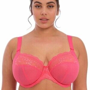 Elomi Honeysuckle Pink Charley Side Support Plunge Bra 32L
